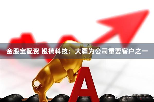 金股宝配资 银禧科技：大疆为公司重要客户之一